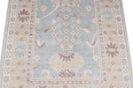 3x10 Blue and Beige Turkish Traditional Runner