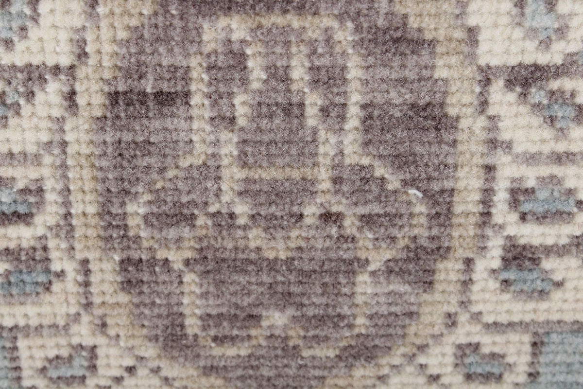 3x10 Blue and Beige Turkish Traditional Runner