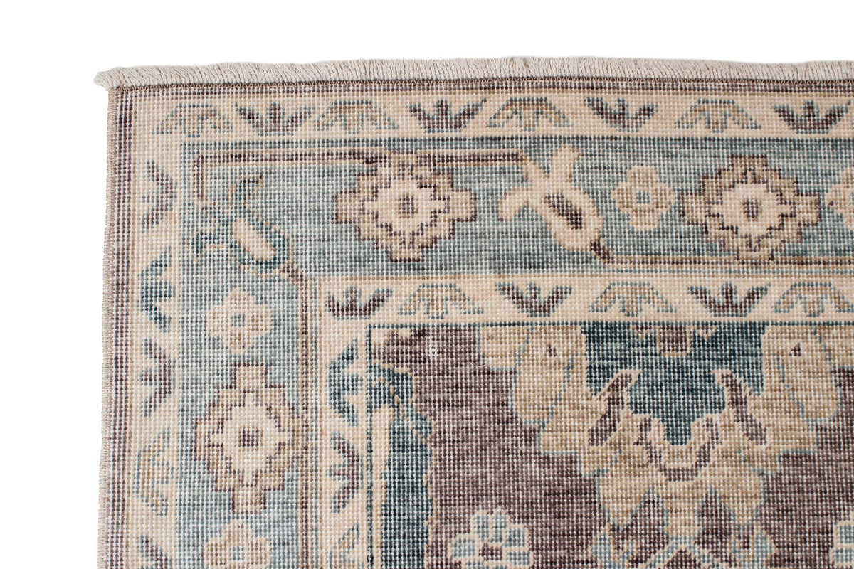 3x10 Purple and Blue Turkish Traditional Runner