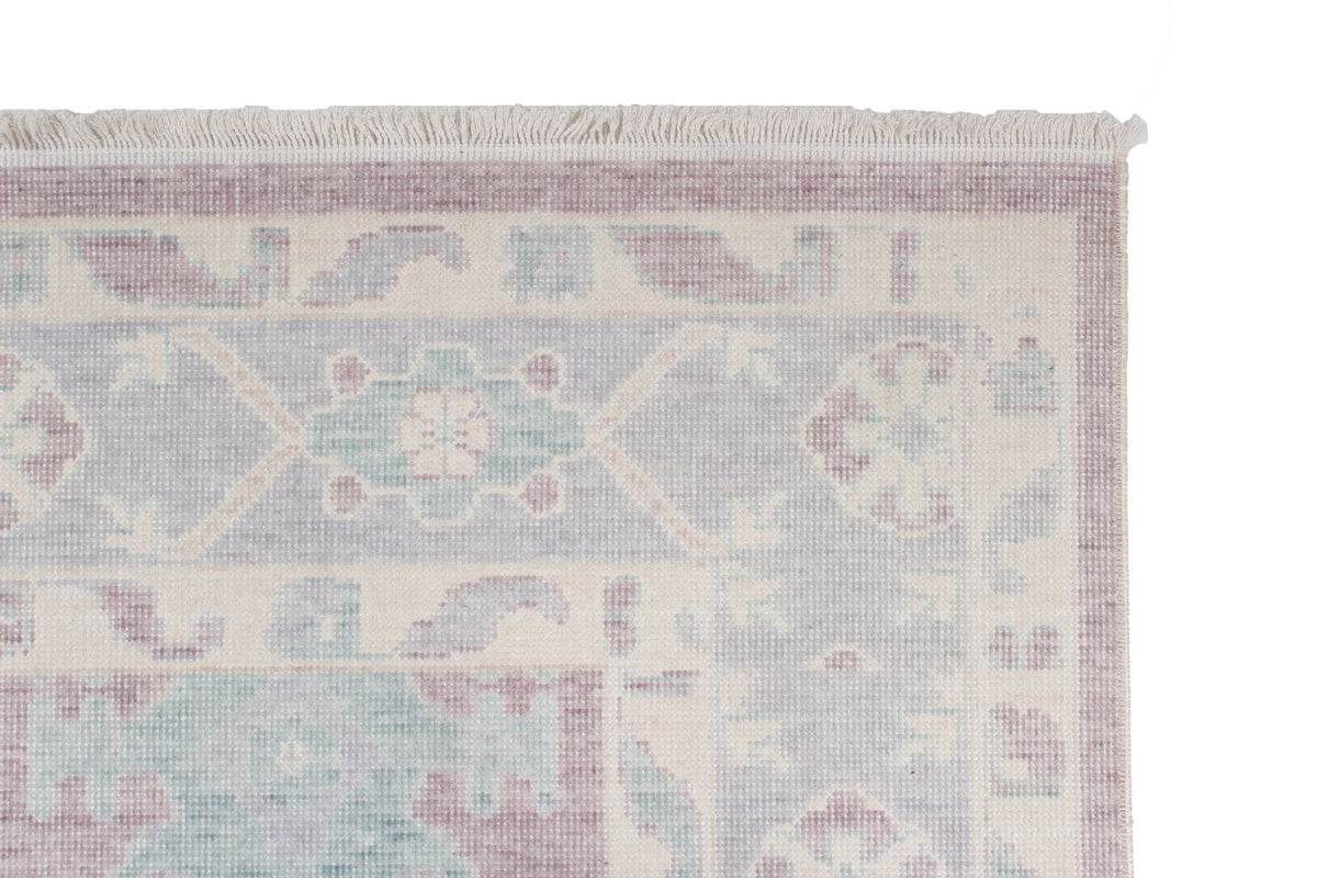 3x10 Purple and Blue Turkish Traditional Runner
