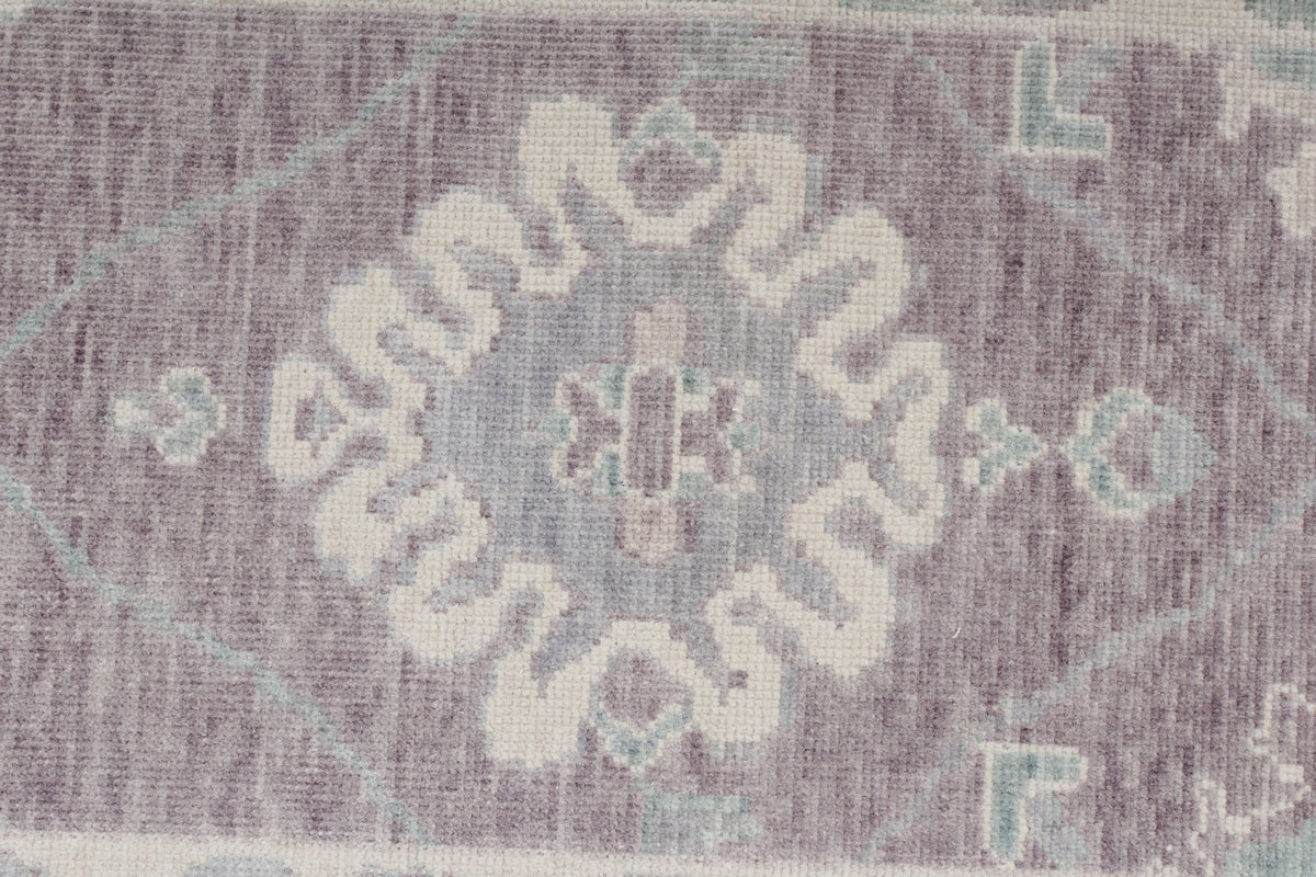 3x10 Purple and Blue Turkish Traditional Runner