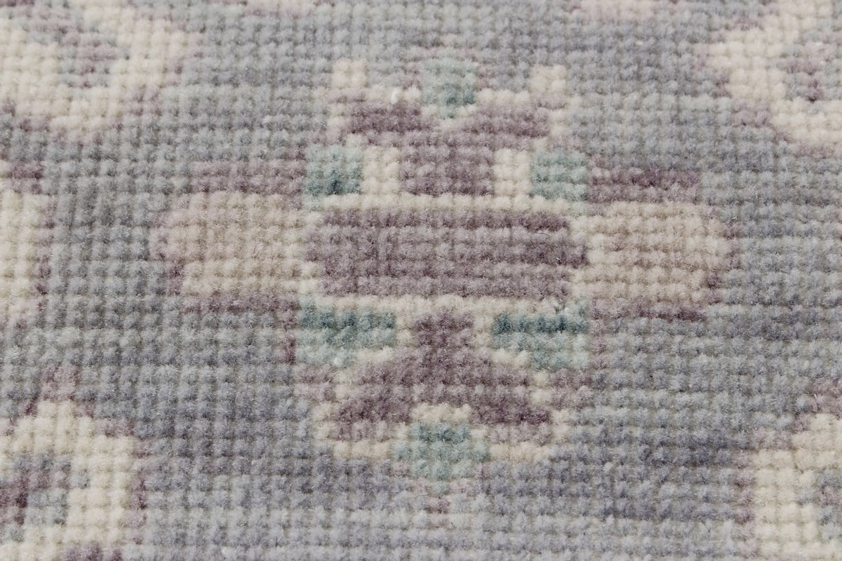 3x10 Purple and Blue Turkish Traditional Runner