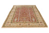 8x10 Red and Ivory Turkish Traditional Rug