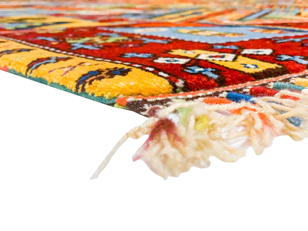 6x7 Multicolor Turkish Patchwork Rug