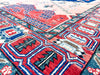 11x11 Navy and Red Turkish Oushak Rug