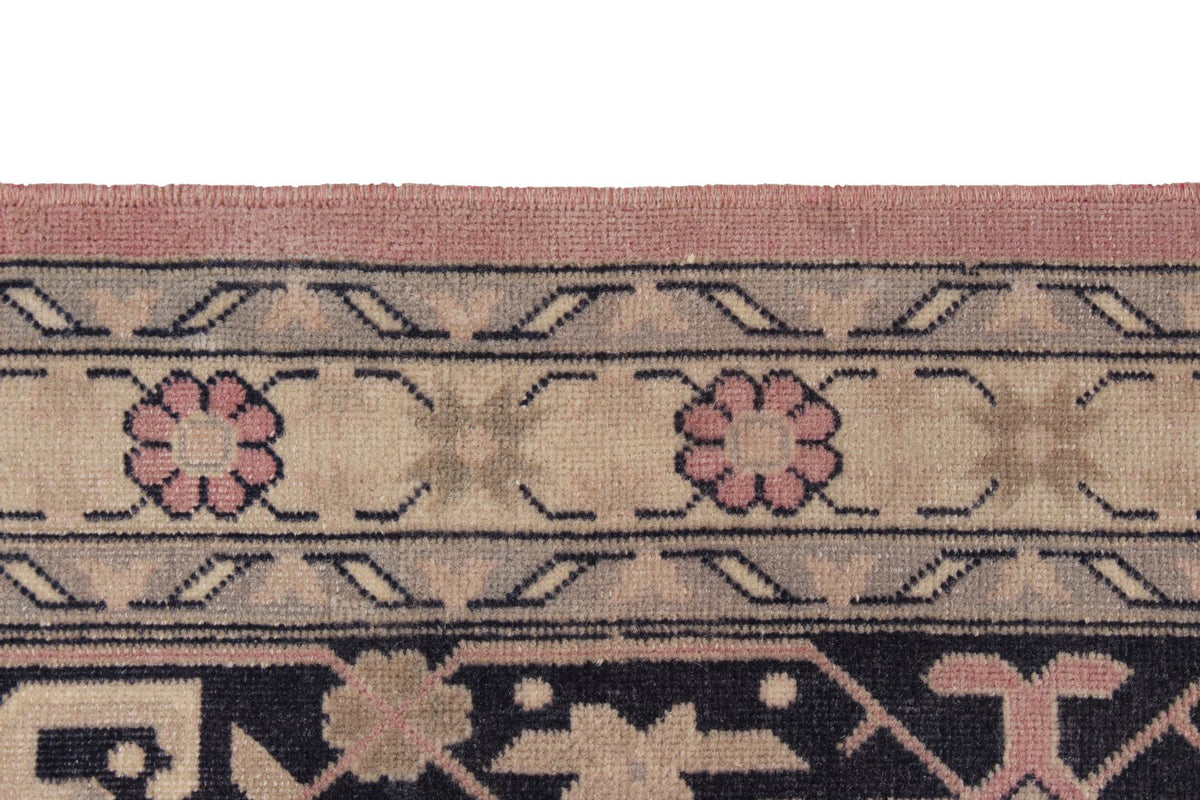 9x12 Pink and Navy Persian Traditional Rug