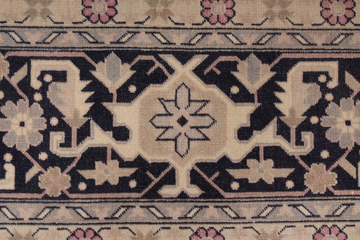 9x12 Pink and Navy Persian Traditional Rug