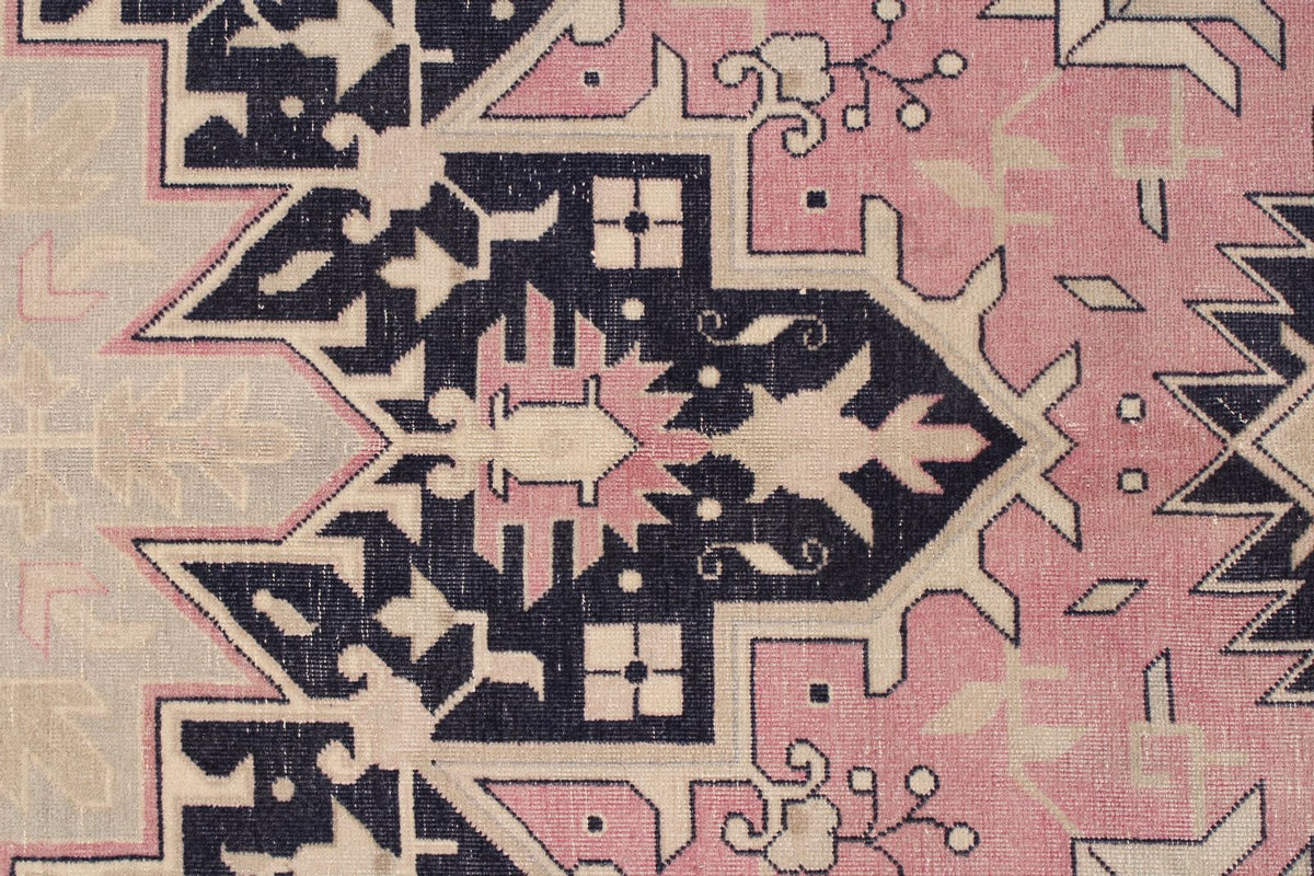 9x12 Pink and Navy Persian Traditional Rug