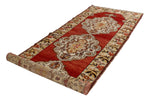 4x11 Red and Gold Turkish Tribal Runner