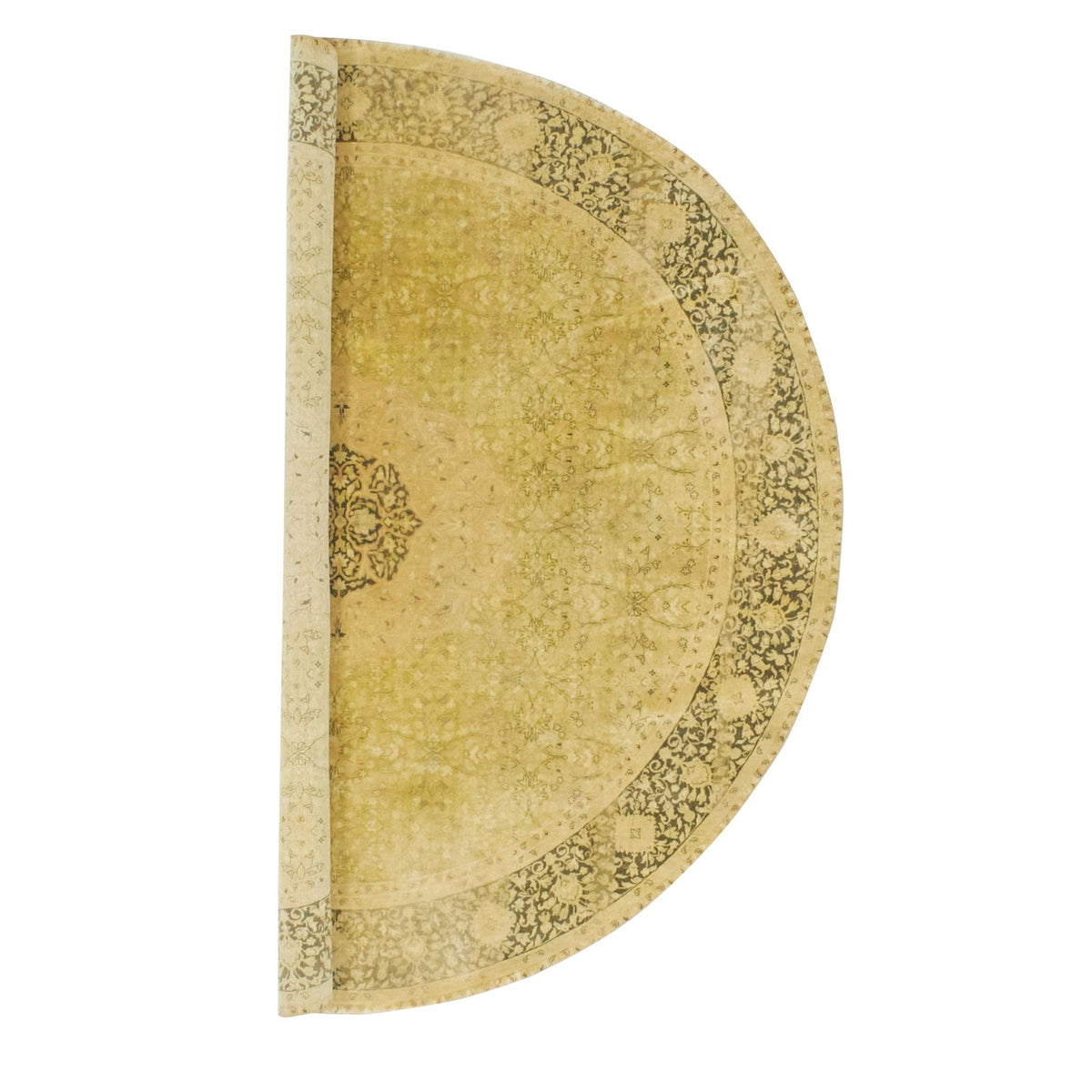 8x8 Rust and Black Persian Rug