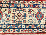 8x11 Beige and Red Kazak Tribal Rug