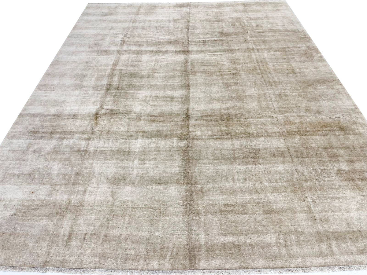 9x11 Gray Modern Contemporary Rug