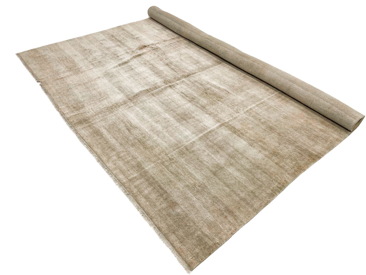 9x11 Gray Modern Contemporary Rug