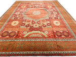 11x15 Red and Blue Turkish Tribal Rug