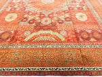 11x15 Red and Blue Turkish Tribal Rug