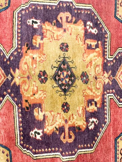6x12 Red and Black Turkish Tribal Runner