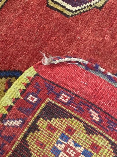 6x12 Red and Black Turkish Tribal Runner