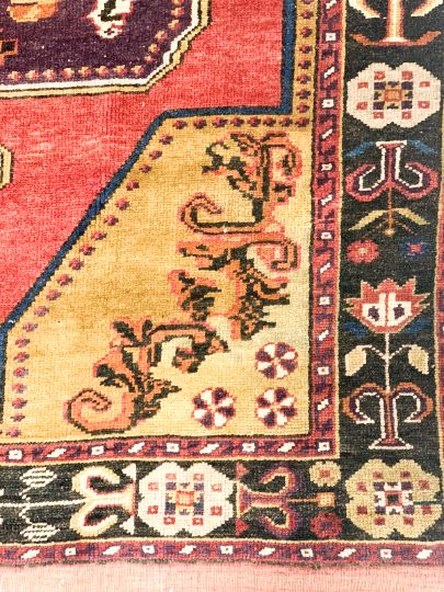 6x12 Red and Black Turkish Tribal Runner