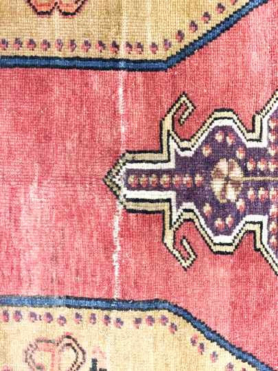 6x12 Red and Black Turkish Tribal Runner