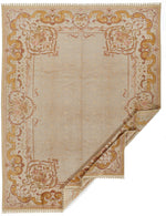 9x12 Ivory and Gray Turkish Traditional Rug