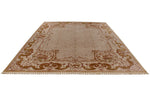9x12 Ivory and Gray Turkish Traditional Rug