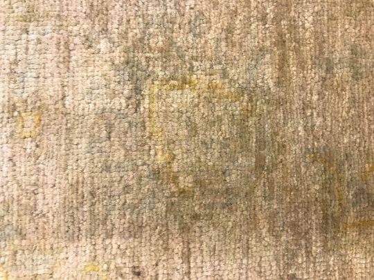 5x6 Beige and Brown Turkish Overdyed Rug