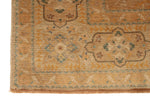 9x12 Gold and Blue Turkish Traditional Rug