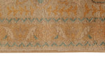 9x12 Gold and Blue Turkish Traditional Rug