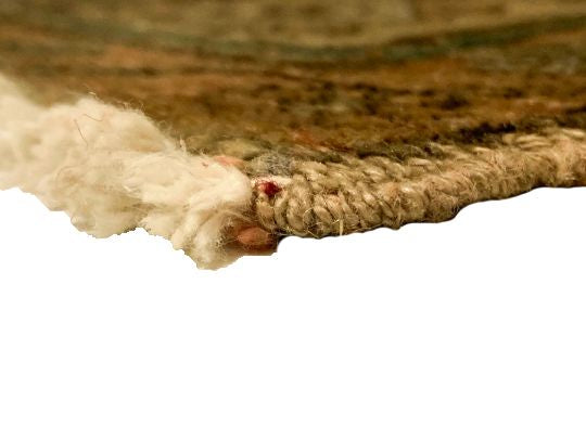 5x12 Red and Green Turkish Tribal Runner