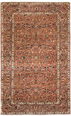 5x8 Rust Anatolian Traditional Rug