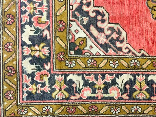 5x11 Red and Brown Turkish Tribal Runner