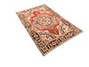 5x7 Red and Brown Turkish Tribal Rug