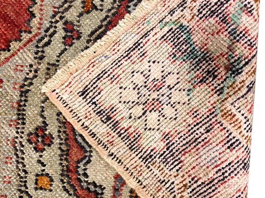 5x7 Red and Brown Turkish Tribal Rug
