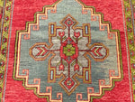 5x12 Red and Brown Turkish Tribal Runner