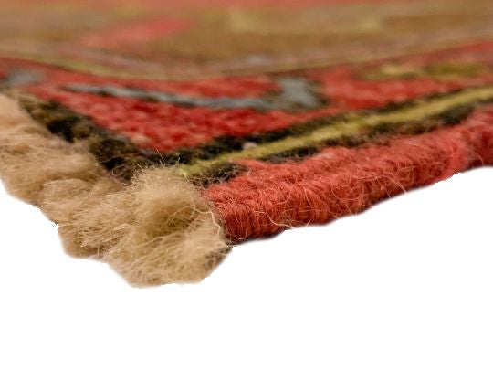 5x12 Red and Brown Turkish Tribal Runner