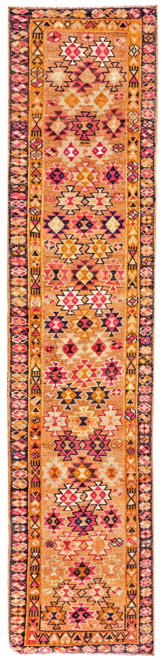 3x12 Multicolor Turkish Tribal Runner
