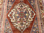 6x10 Brown and Gray Turkish Tribal Rug