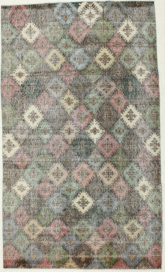 6x10 Multicolor Turkish Anatolian Rug